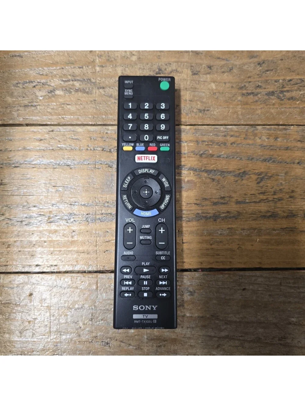 Sony RMT-TX102U TV Remote For XBR-65Z9D XBR-70X830F XBR-70X850B XBR-75X800G OEM